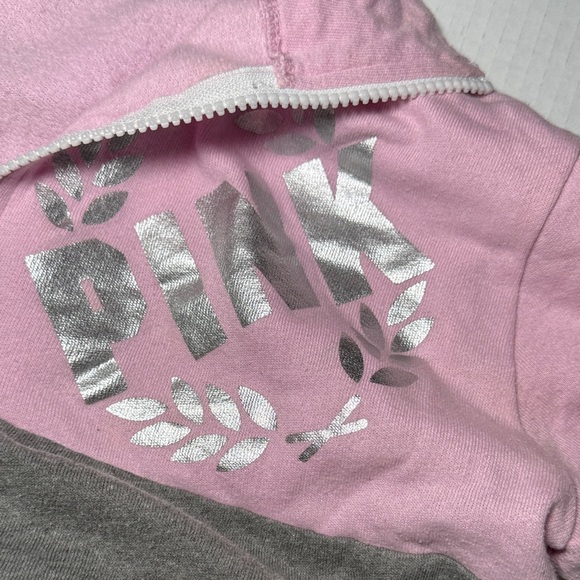 PINK Victoria's Secret Hoodie & Sweatshirt Bundle Lot of 3 Small - Picture 9 of 10